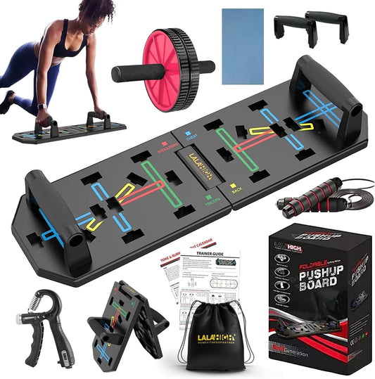 Complete Home Gym: LALAHIGH Portable Fitness System